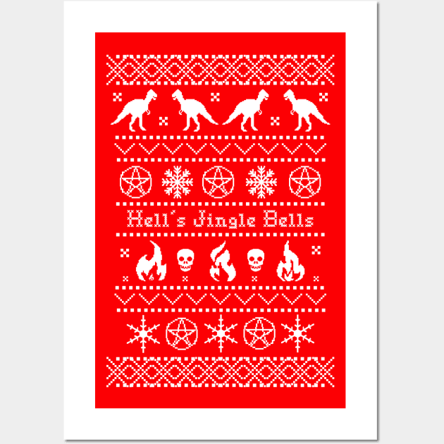 Hell's Jingle Bells Wall Art by NanaLeonti